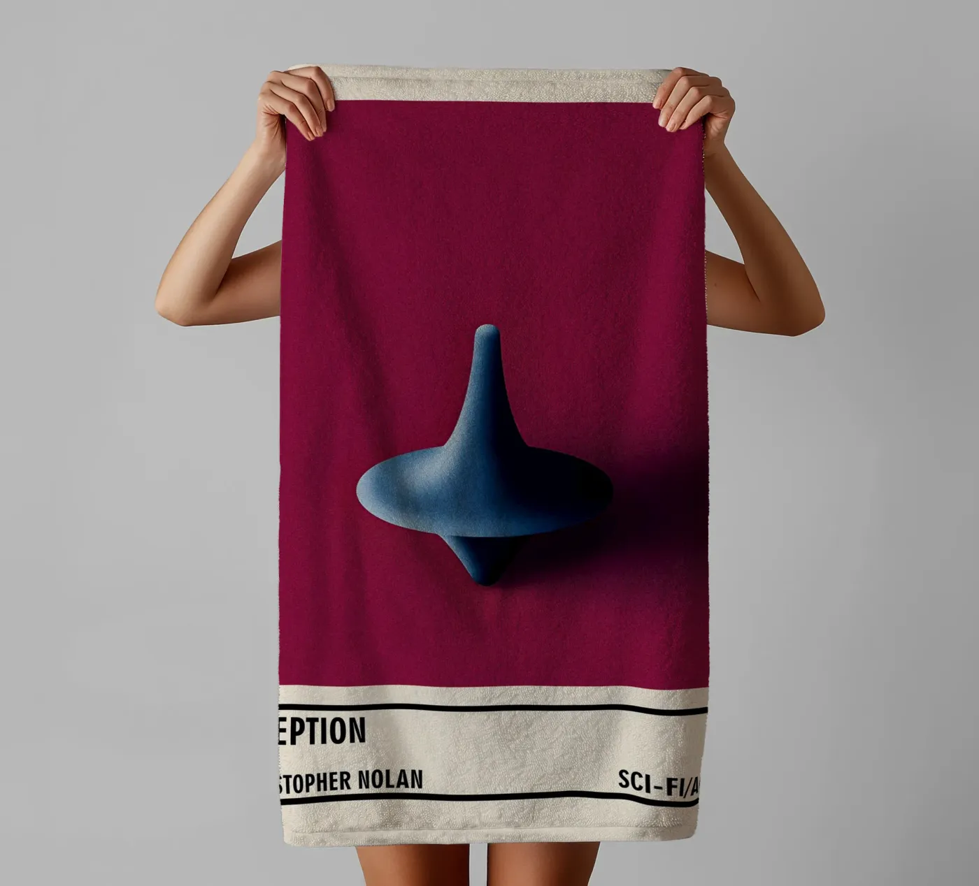 Inception badhanddoek van TheArtstudio