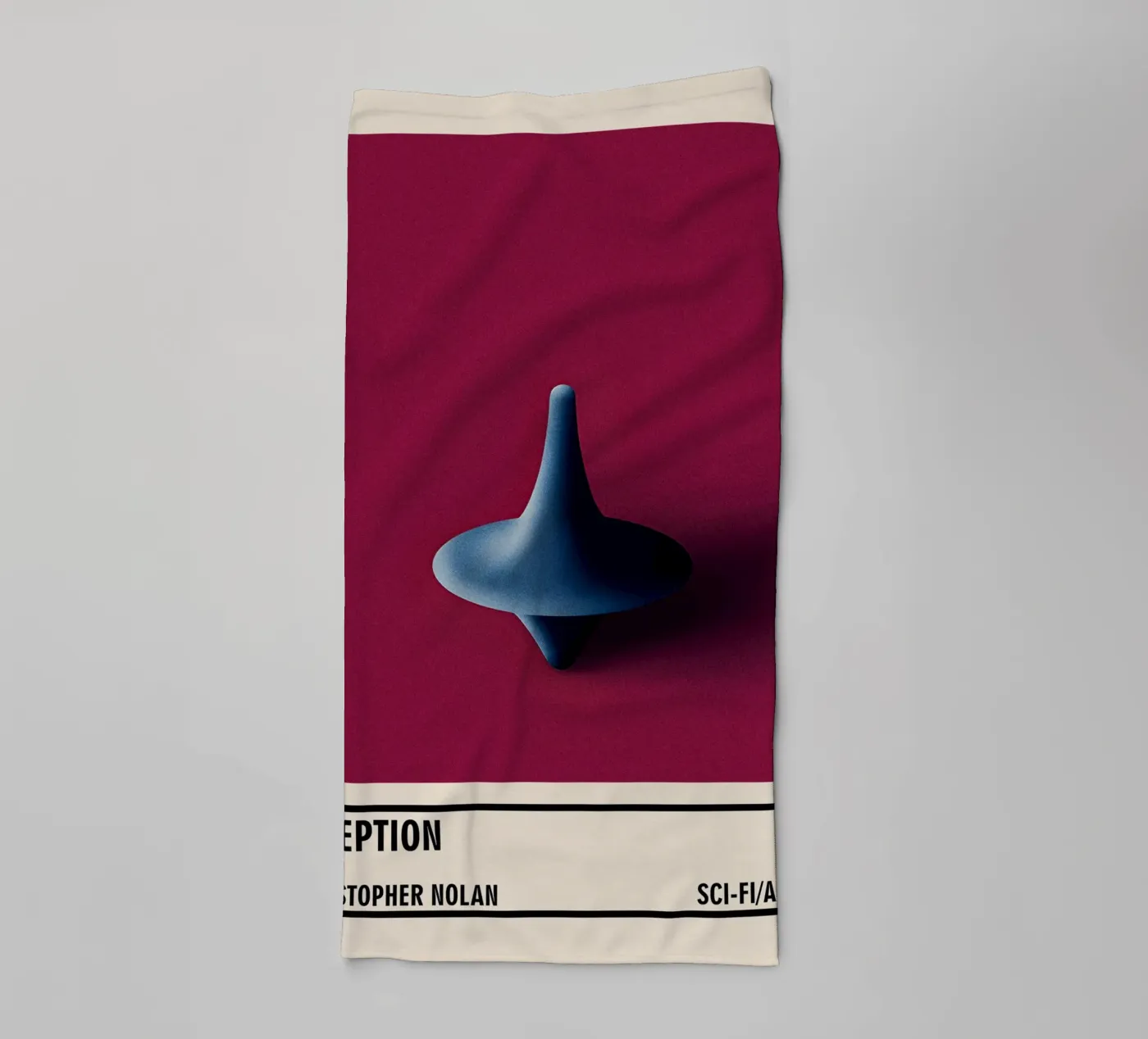 Inception badhanddoek van TheArtstudio