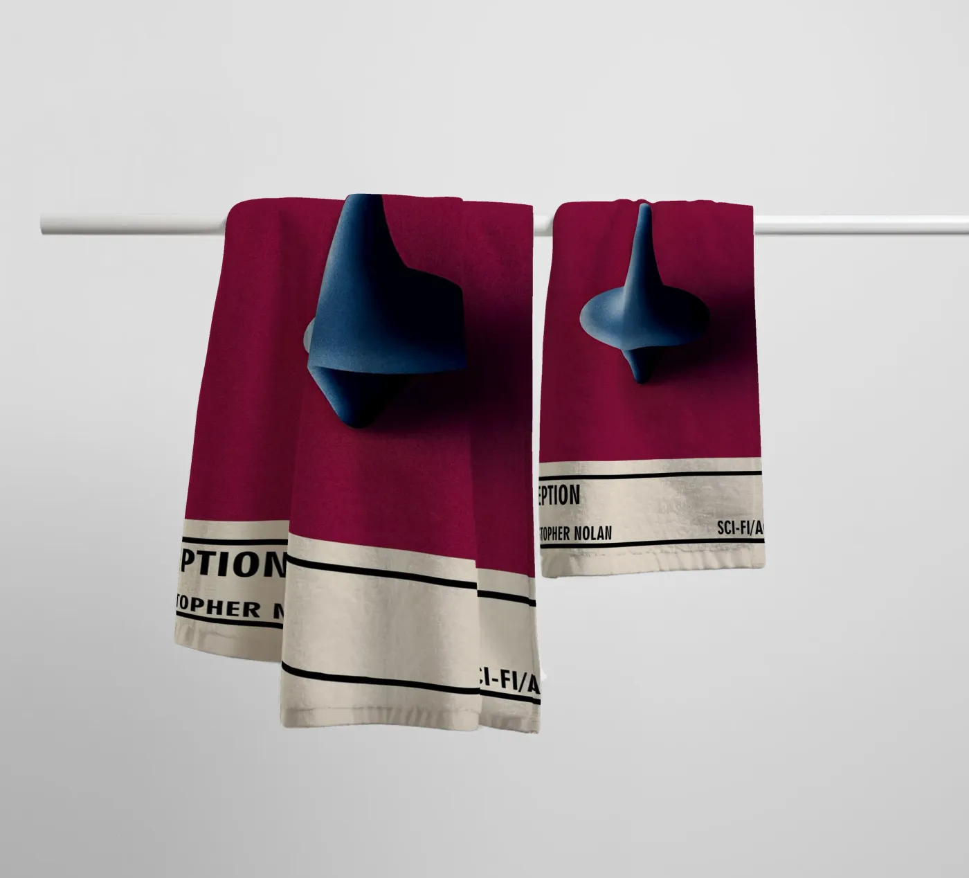 Inception badhanddoek van TheArtstudio