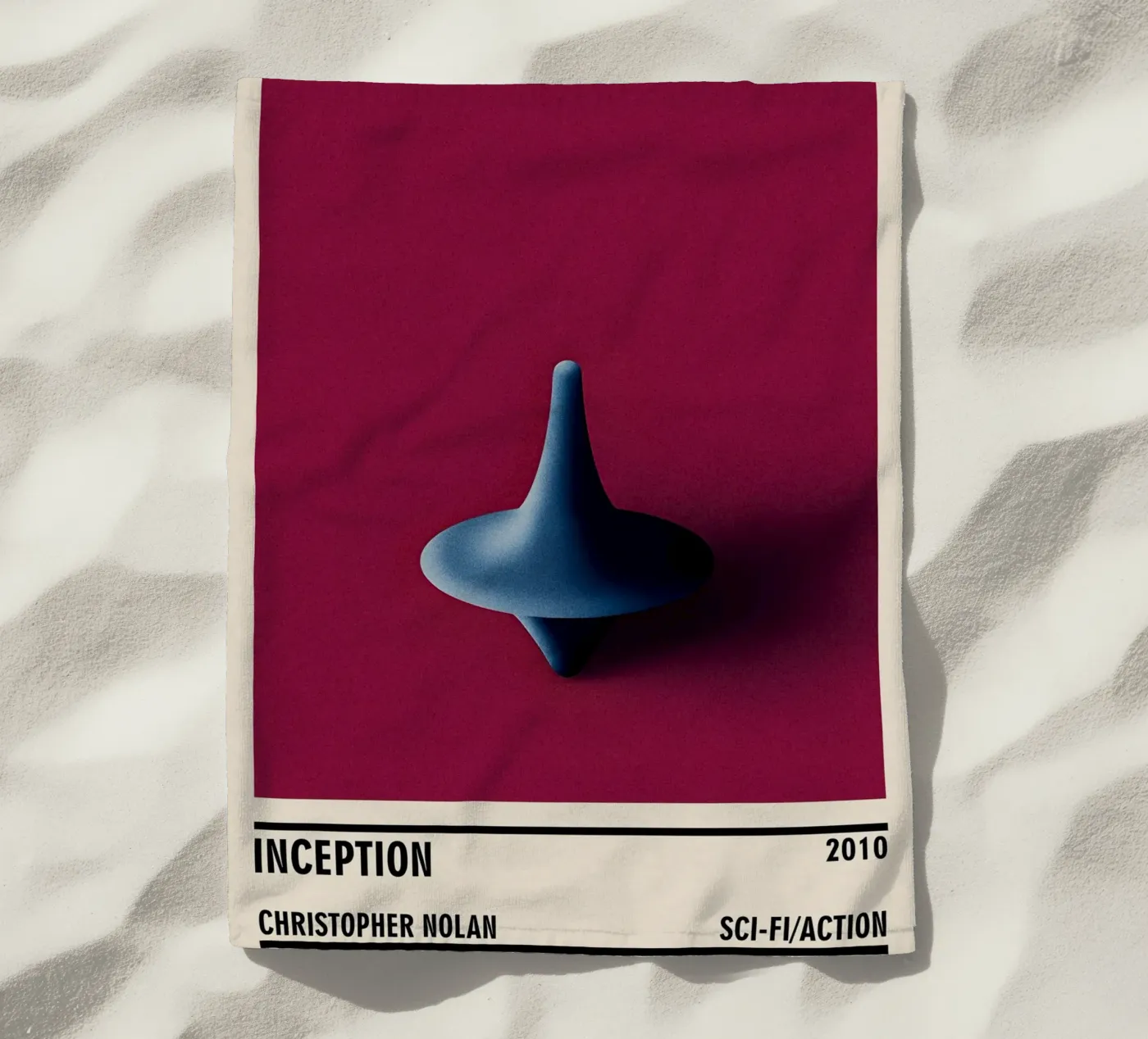Inception strandhanddoek van TheArtstudio
