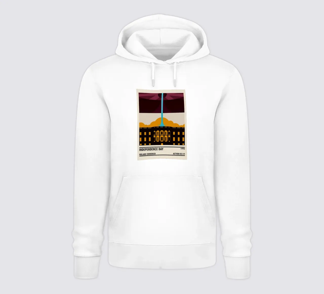 Independence Day felpa con cappuccio da TheArtstudio