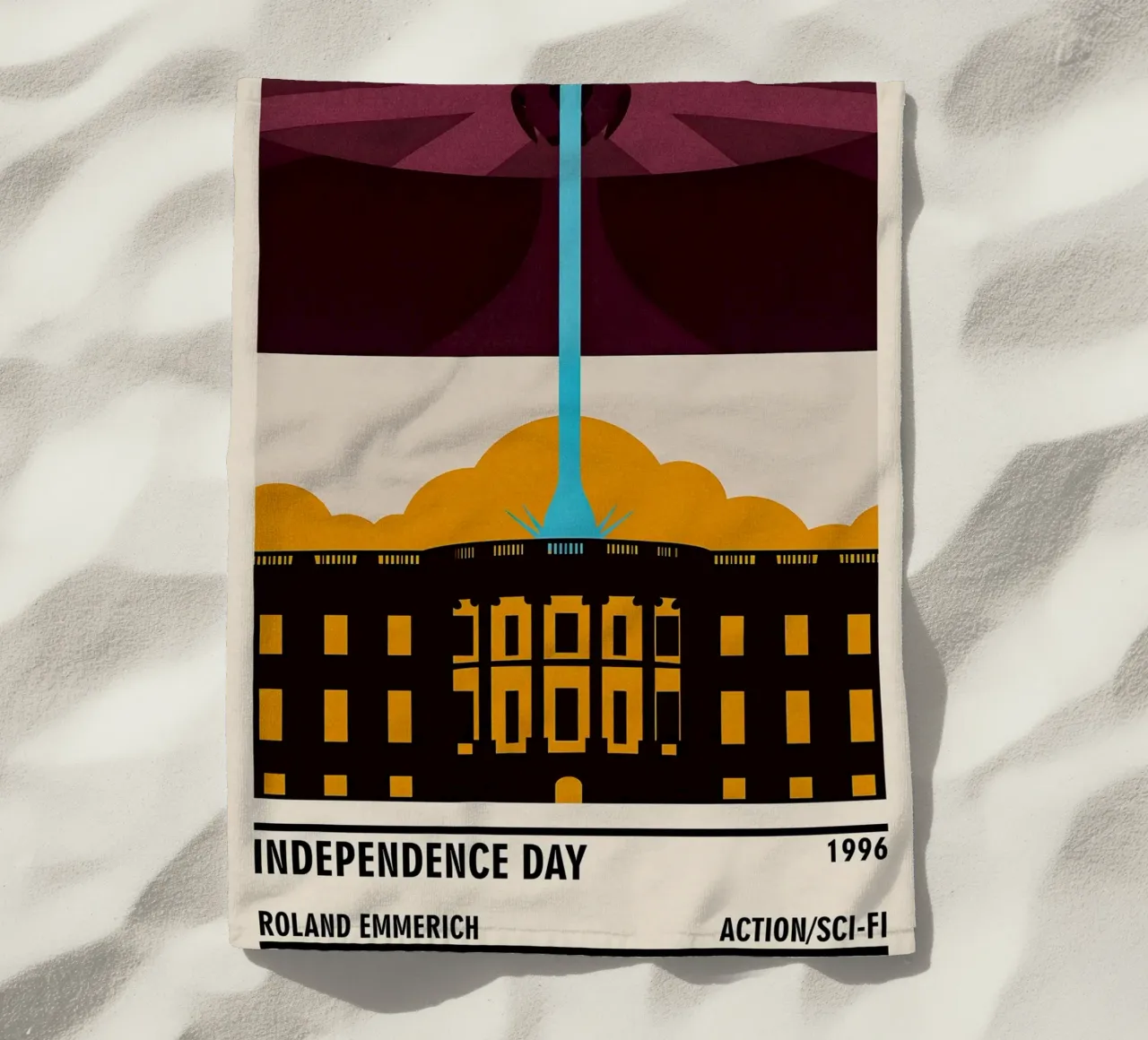 Independence Day telo mare da TheArtstudio