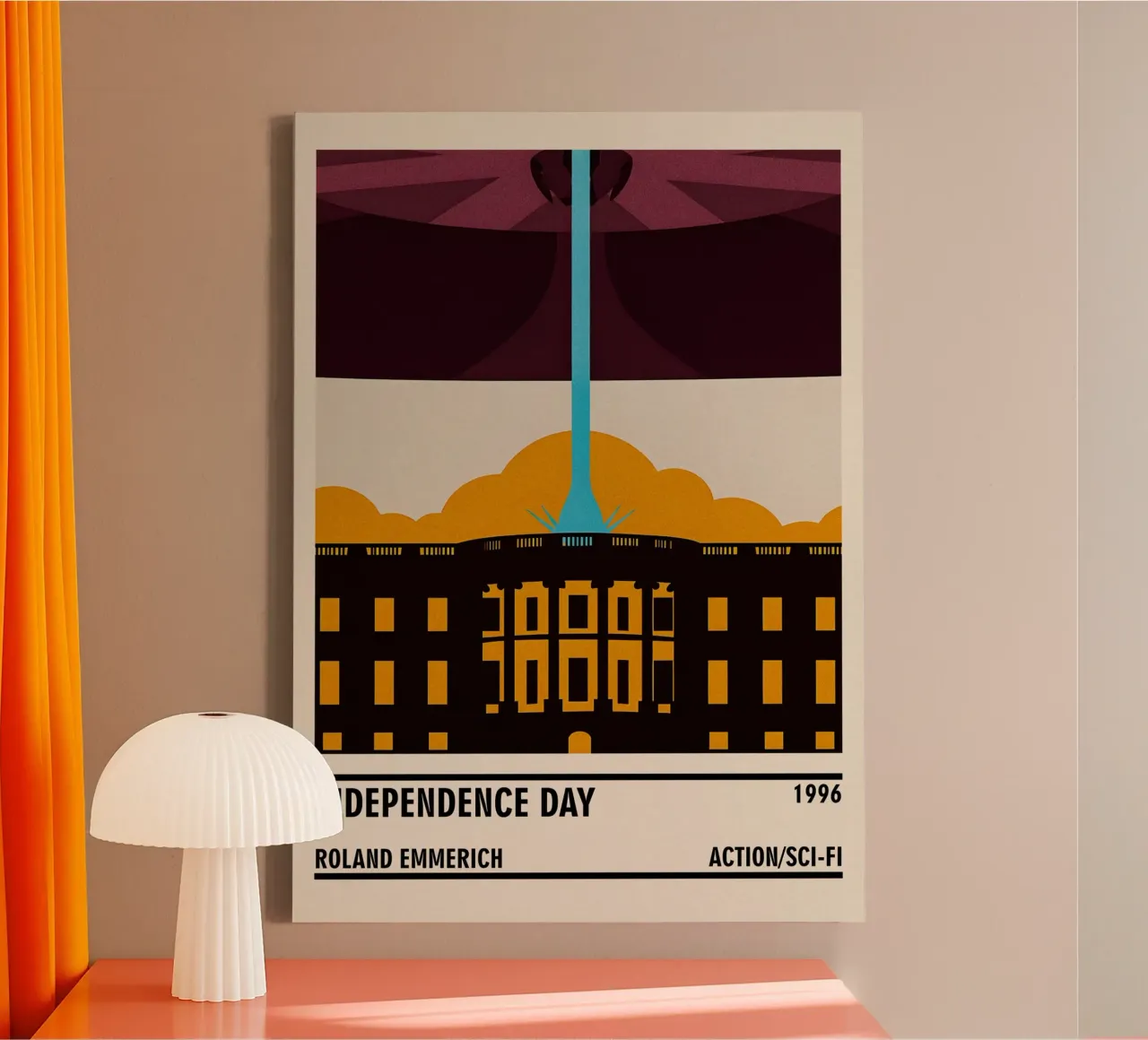 Independence Day canvas by TheArtstudio