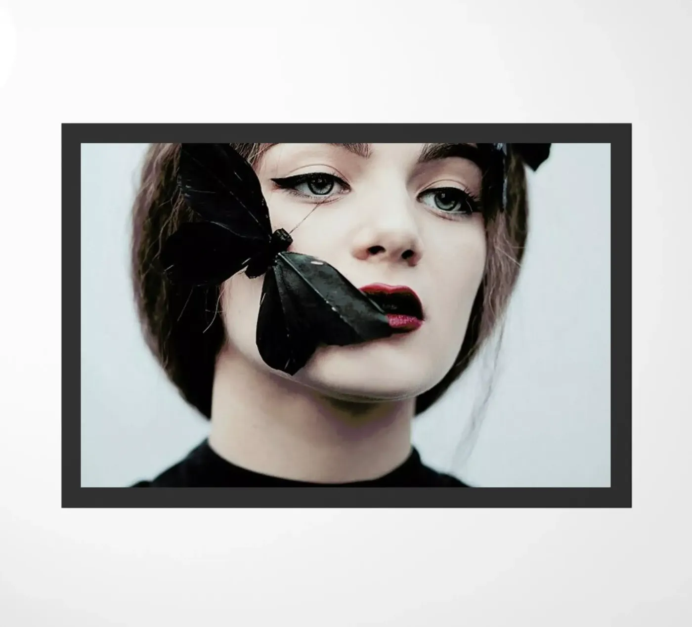 Butterfly doormat by Jovana Rikalo