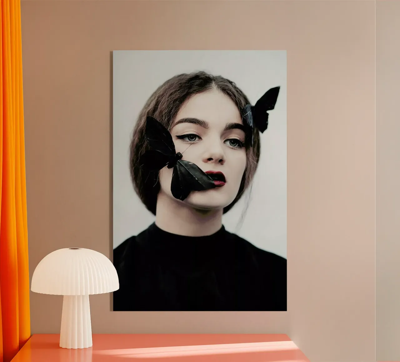 Butterfly acryl van Jovana Rikalo