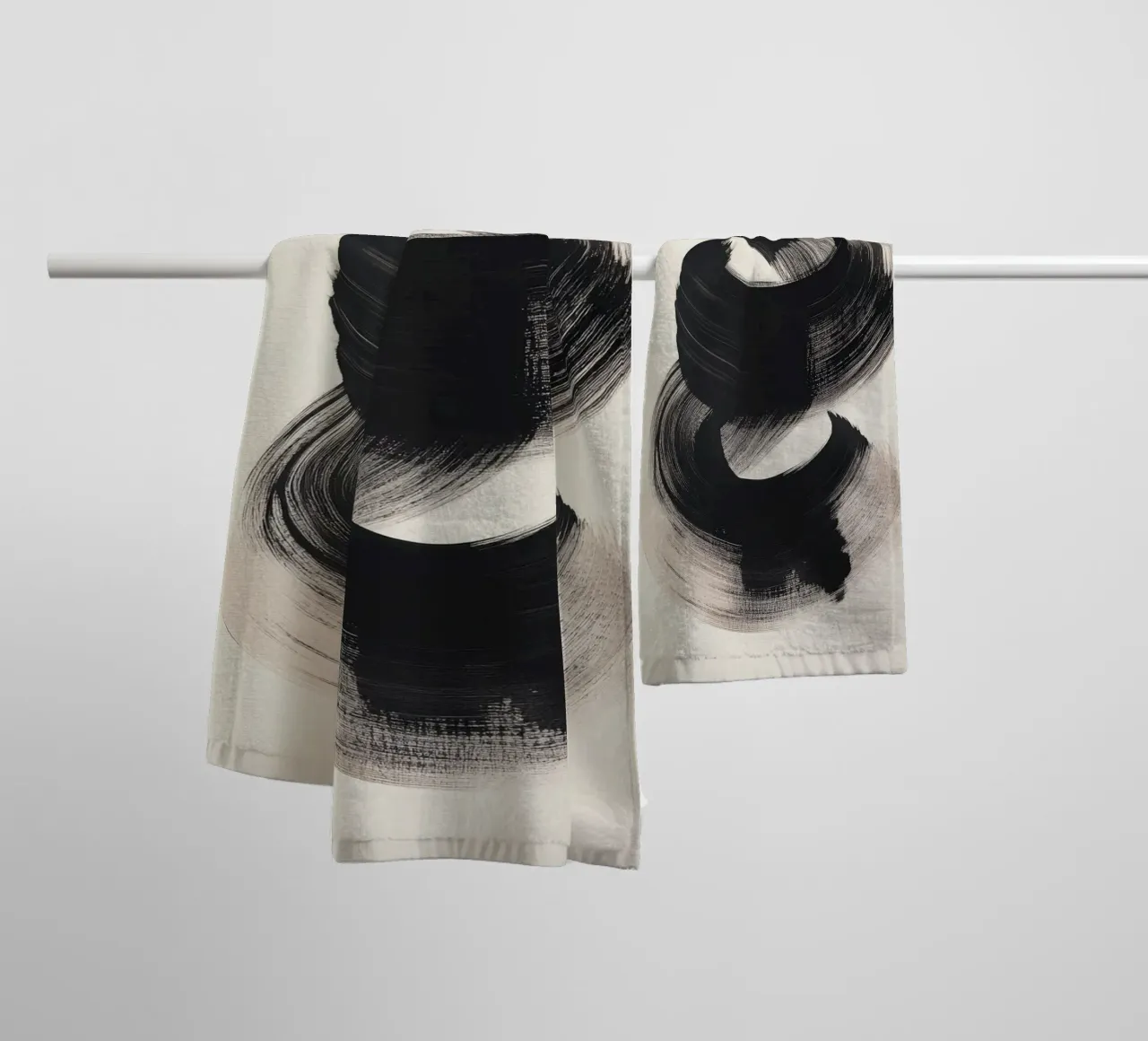Swirl asciugamano da bagno da Art Unleashed