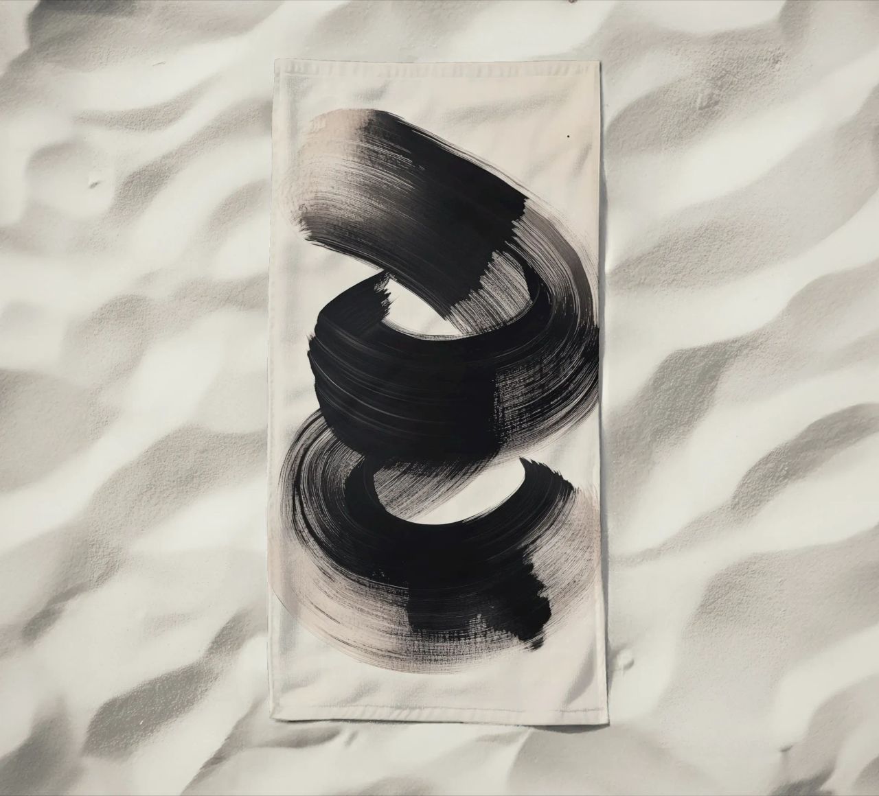 Swirl telo mare da Art Unleashed