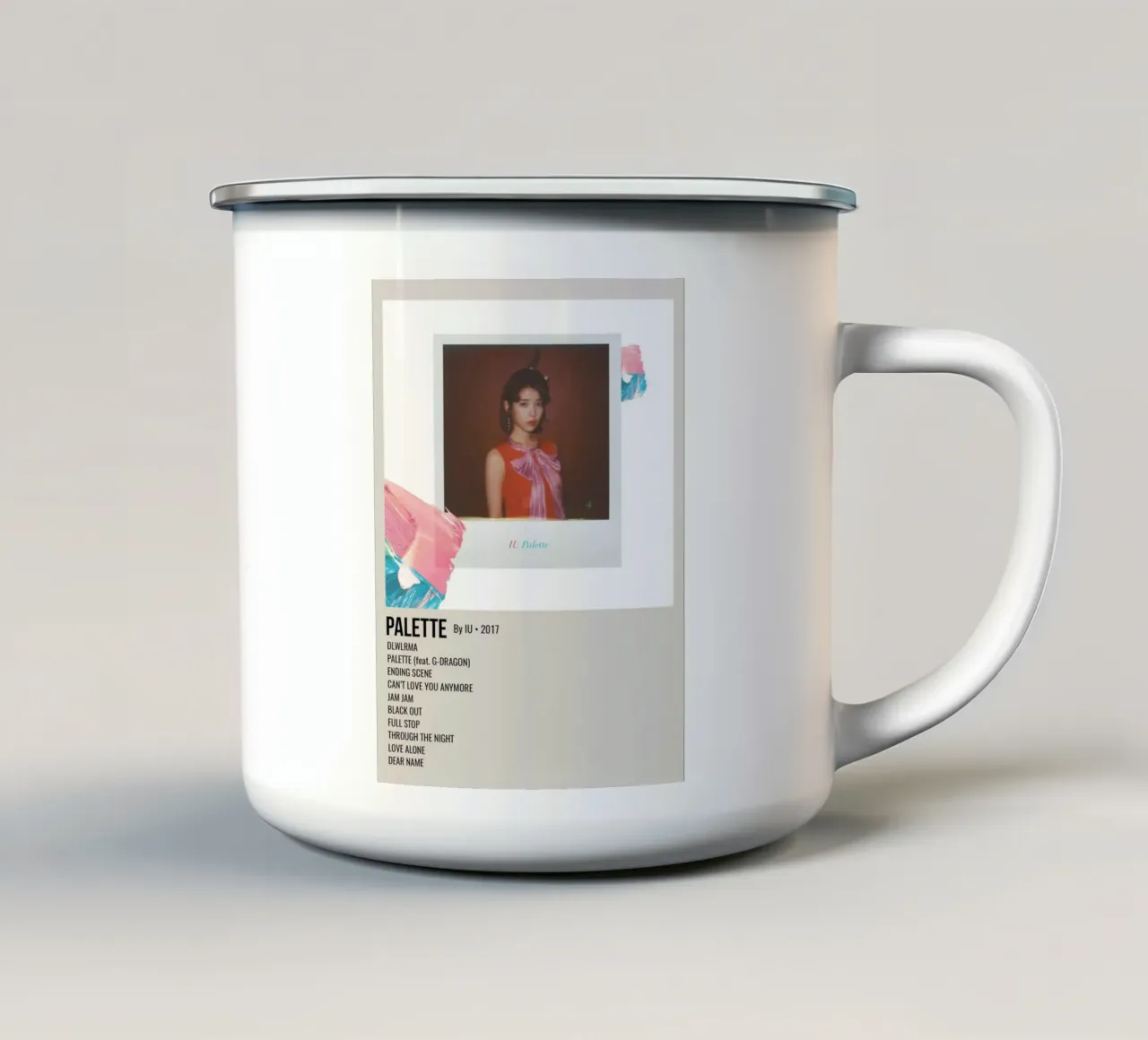 PALETTE By IU - 2017 tazza in smalto da SoundStudio