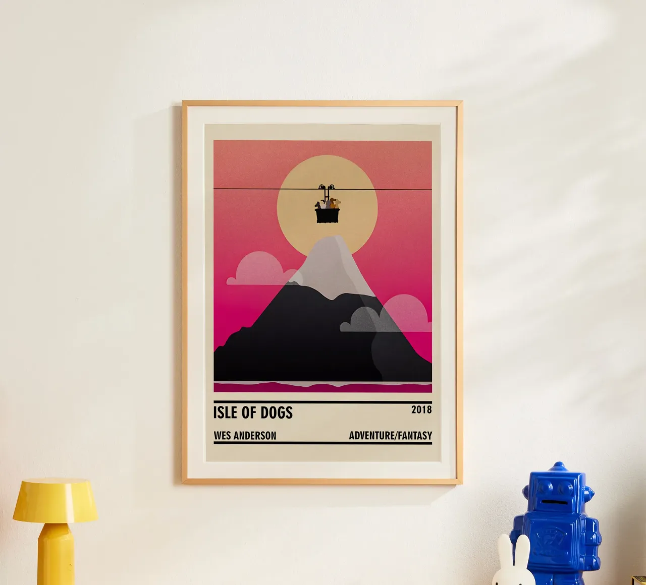 Isle of Dogs poster con telaio in plastica da TheArtstudio