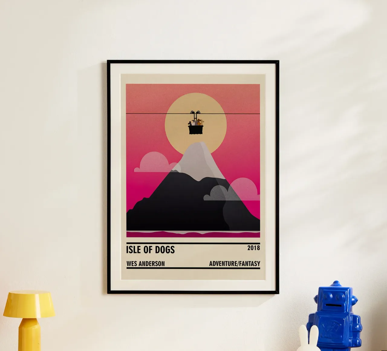 Isle of Dogs poster con telaio in plastica da TheArtstudio