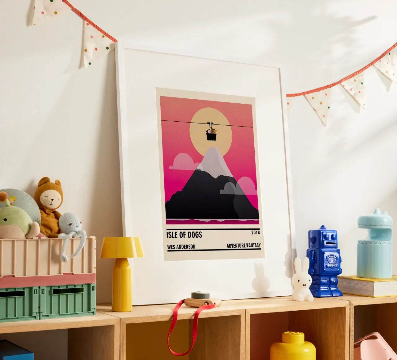 Isle of Dogs poster con telaio in plastica da TheArtstudio