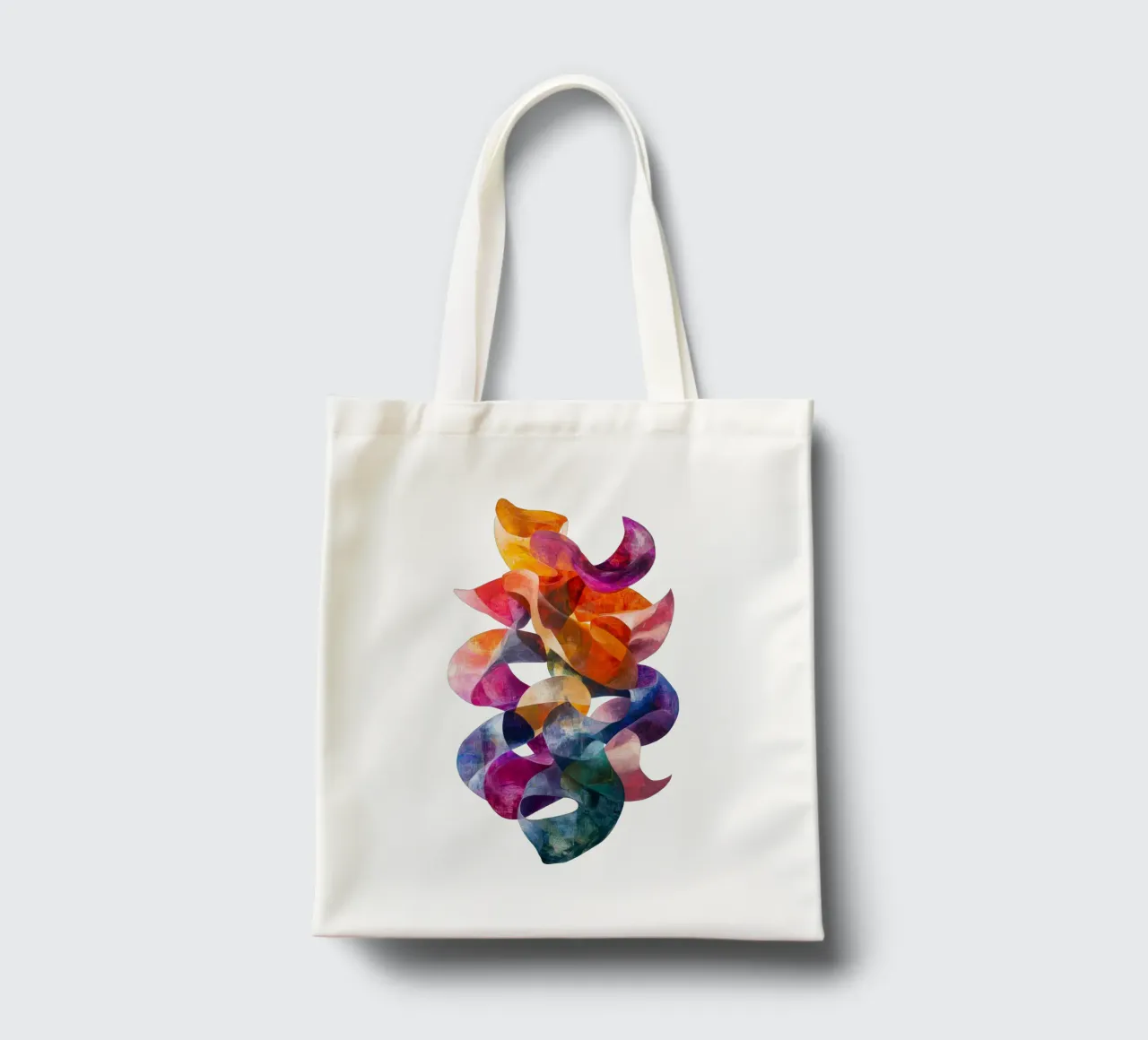 Modern 2 borsa in juta da Art Unleashed
