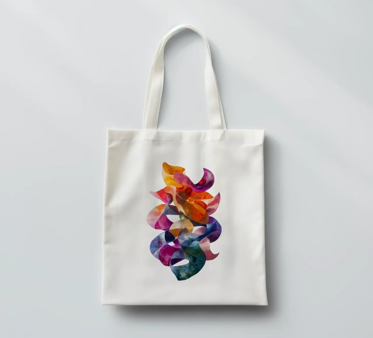 Modern 2 borsa in juta da Art Unleashed