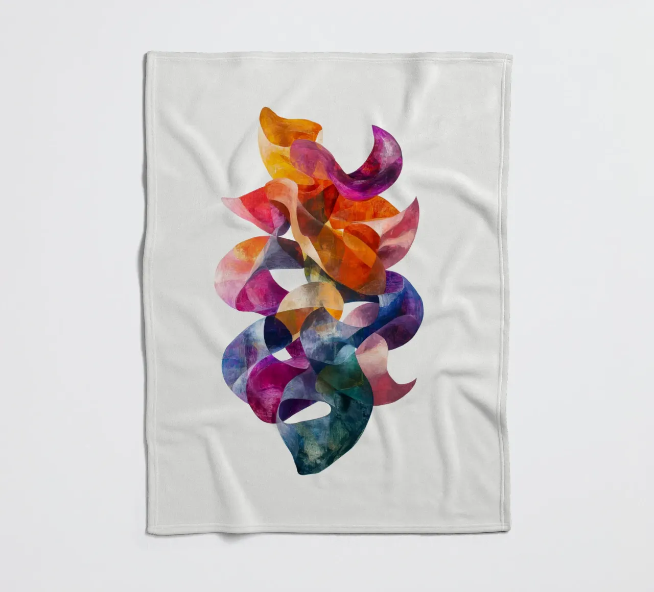 Modern 2 coperta in pile da Art Unleashed