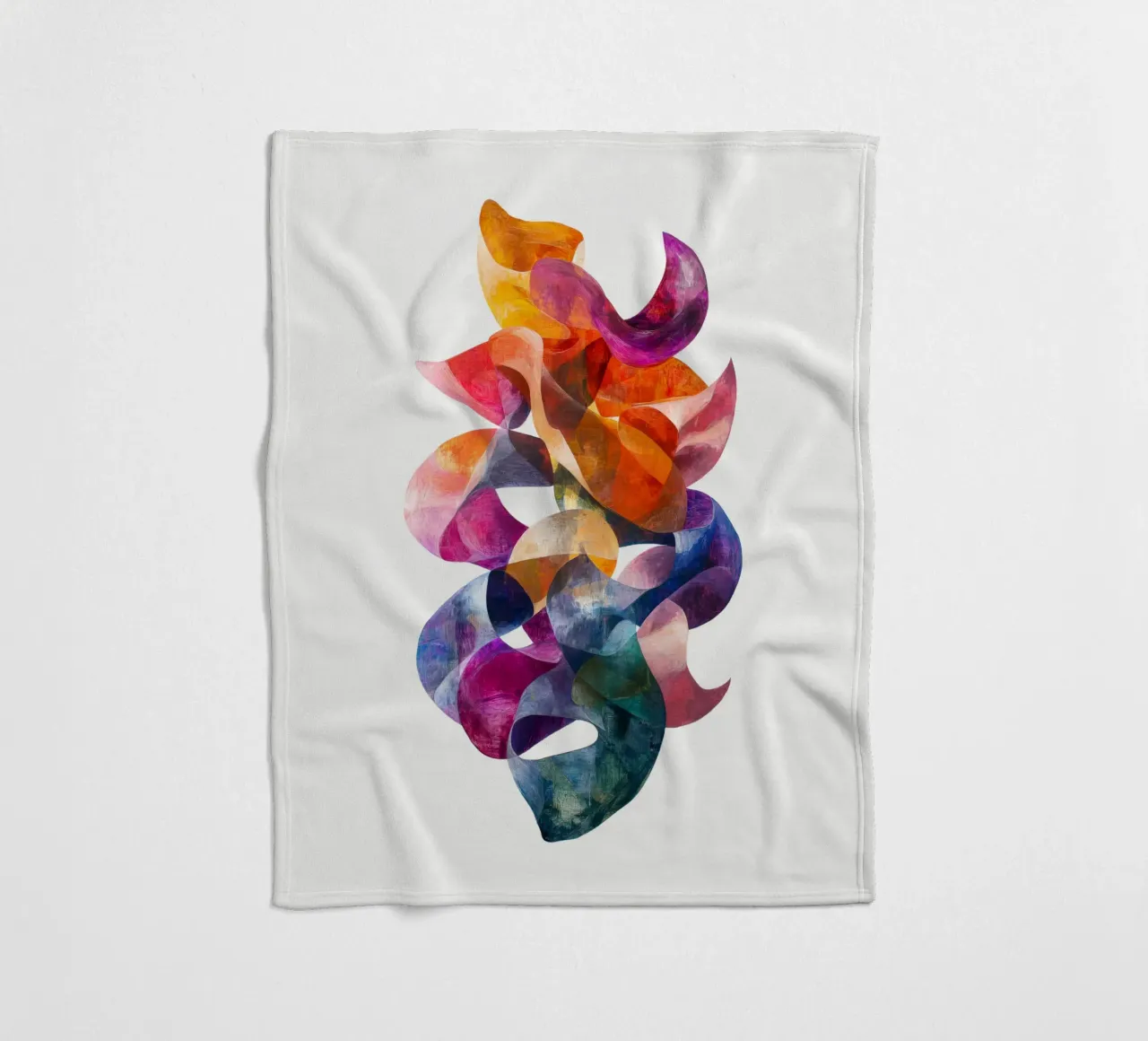 Modern 2 coperta in pile da Art Unleashed