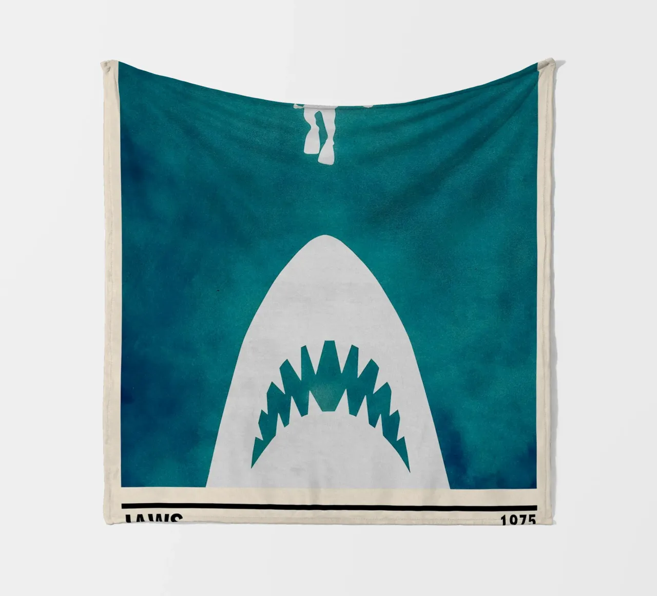 Jaws coperta in pile da TheArtstudio