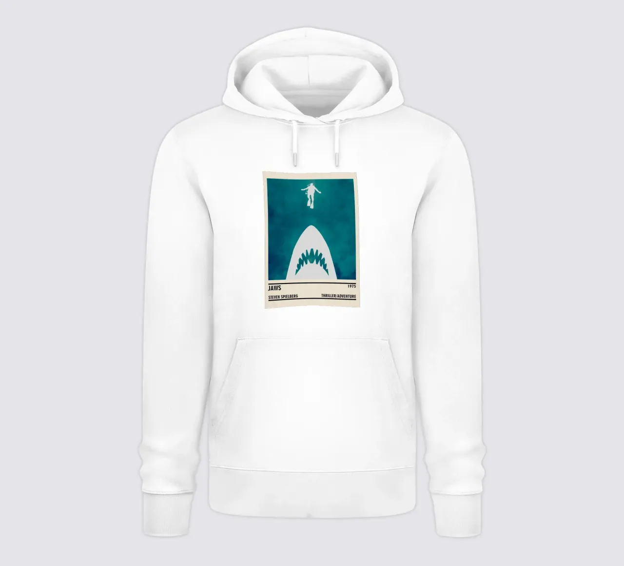 Jaws felpa con cappuccio da TheArtstudio