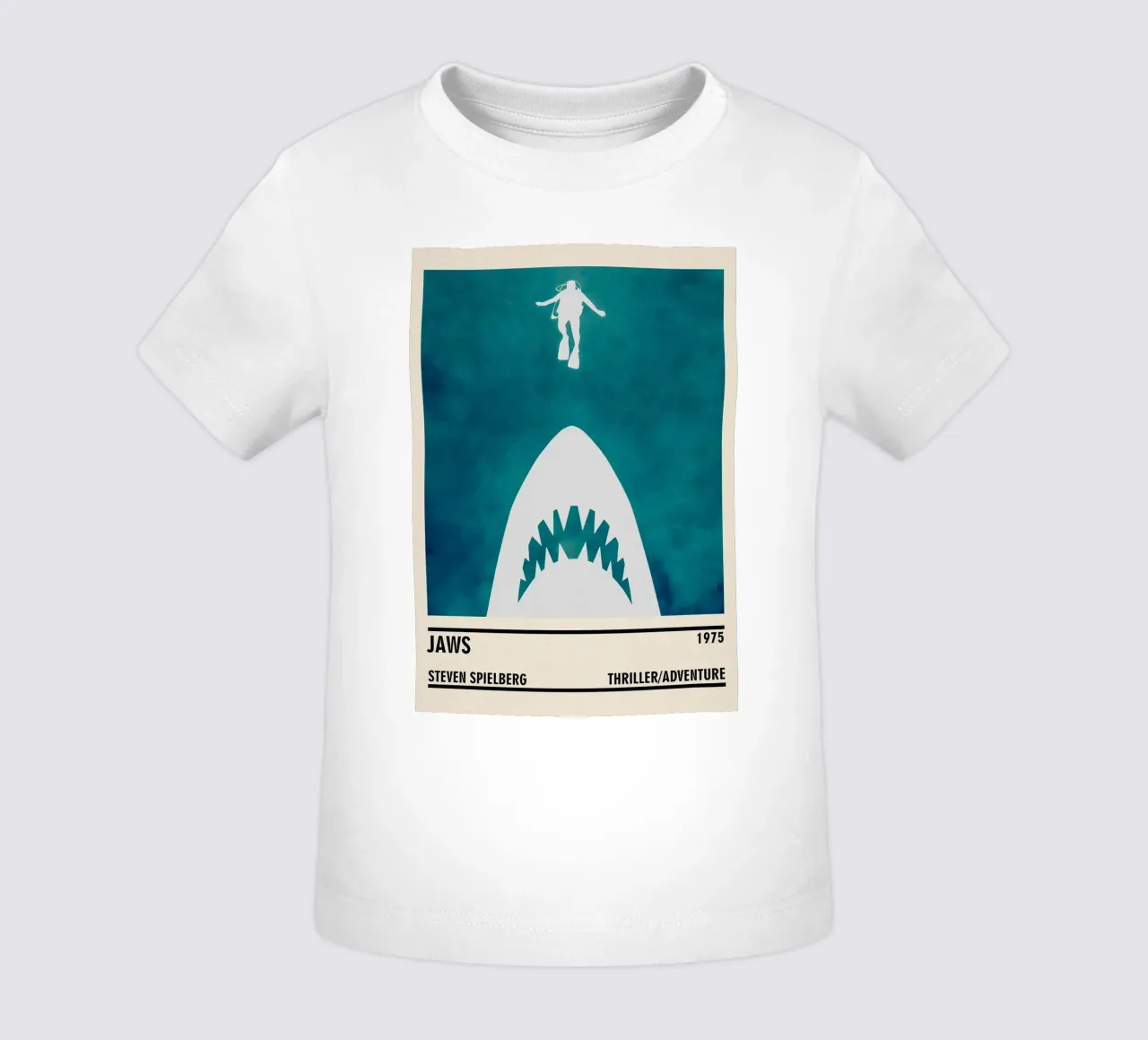 Jaws maglietta neonato da TheArtstudio