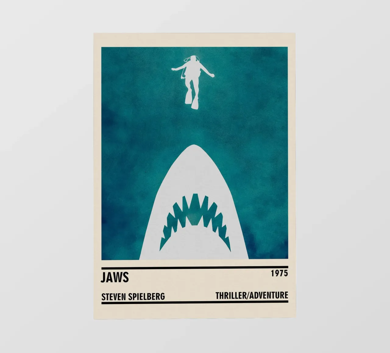 Jaws pellicola backlit da TheArtstudio