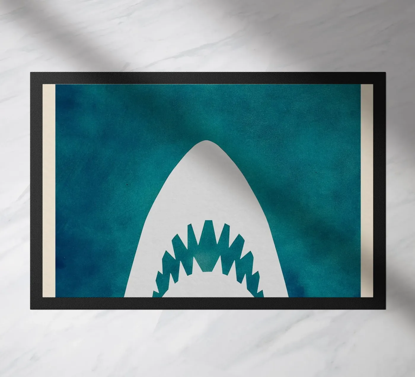 Jaws doormat by TheArtstudio