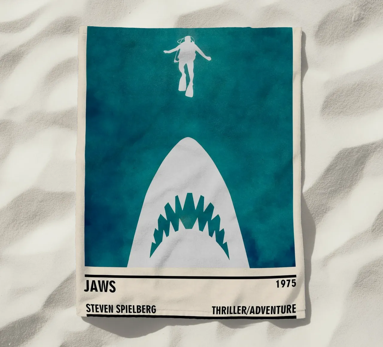 Jaws toalla de playa de TheArtstudio