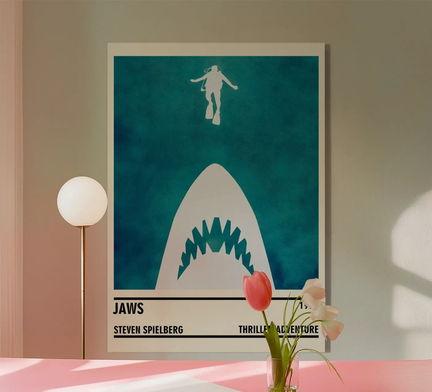 Jaws Acryl-Glas von TheArtstudio