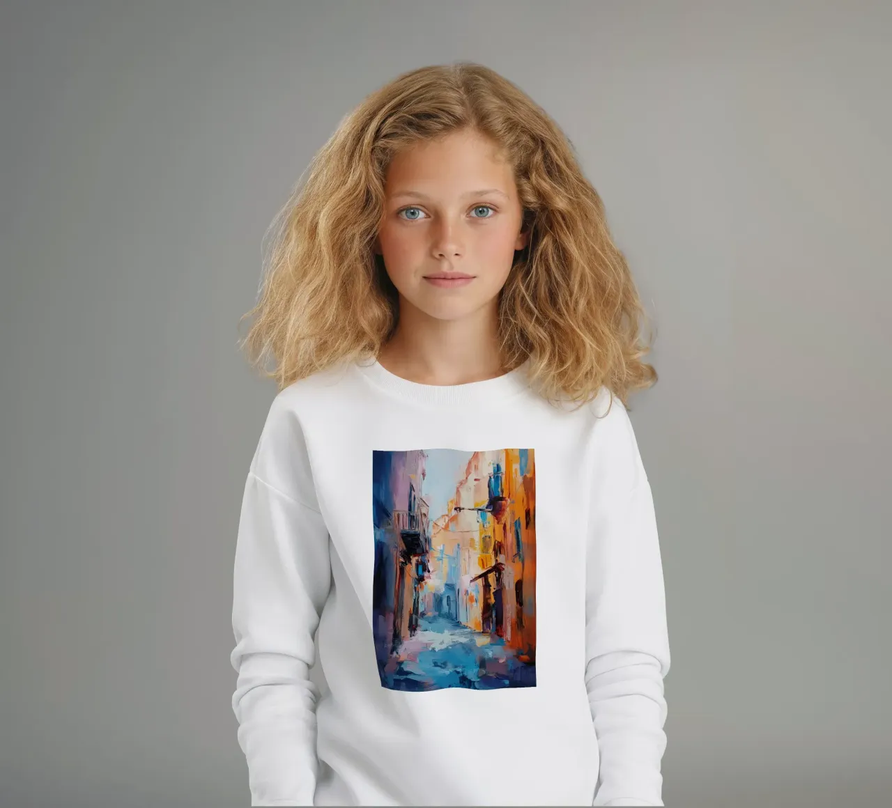 Alley felpa bambino da Art Unleashed