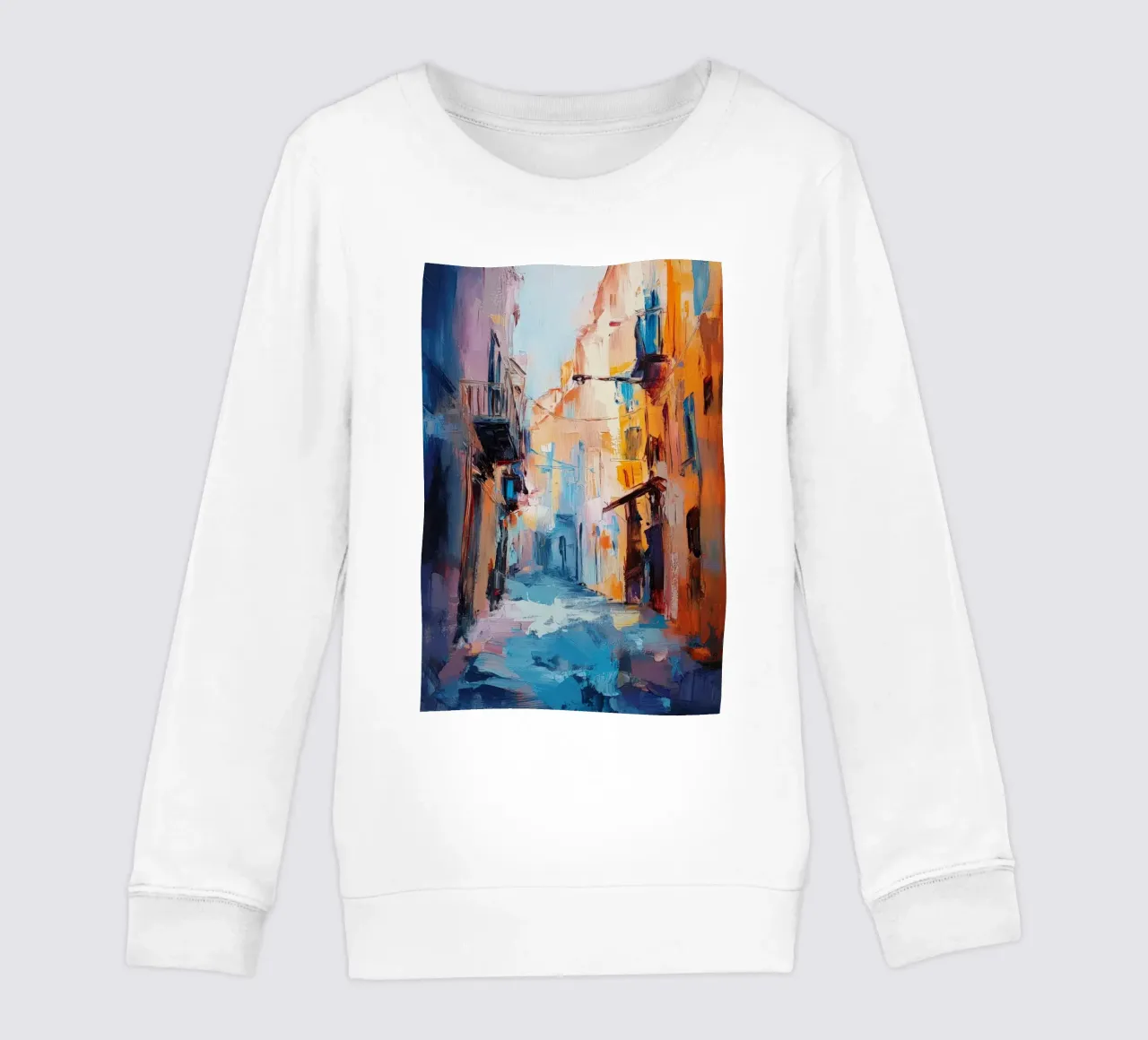 Alley felpa bambino da Art Unleashed