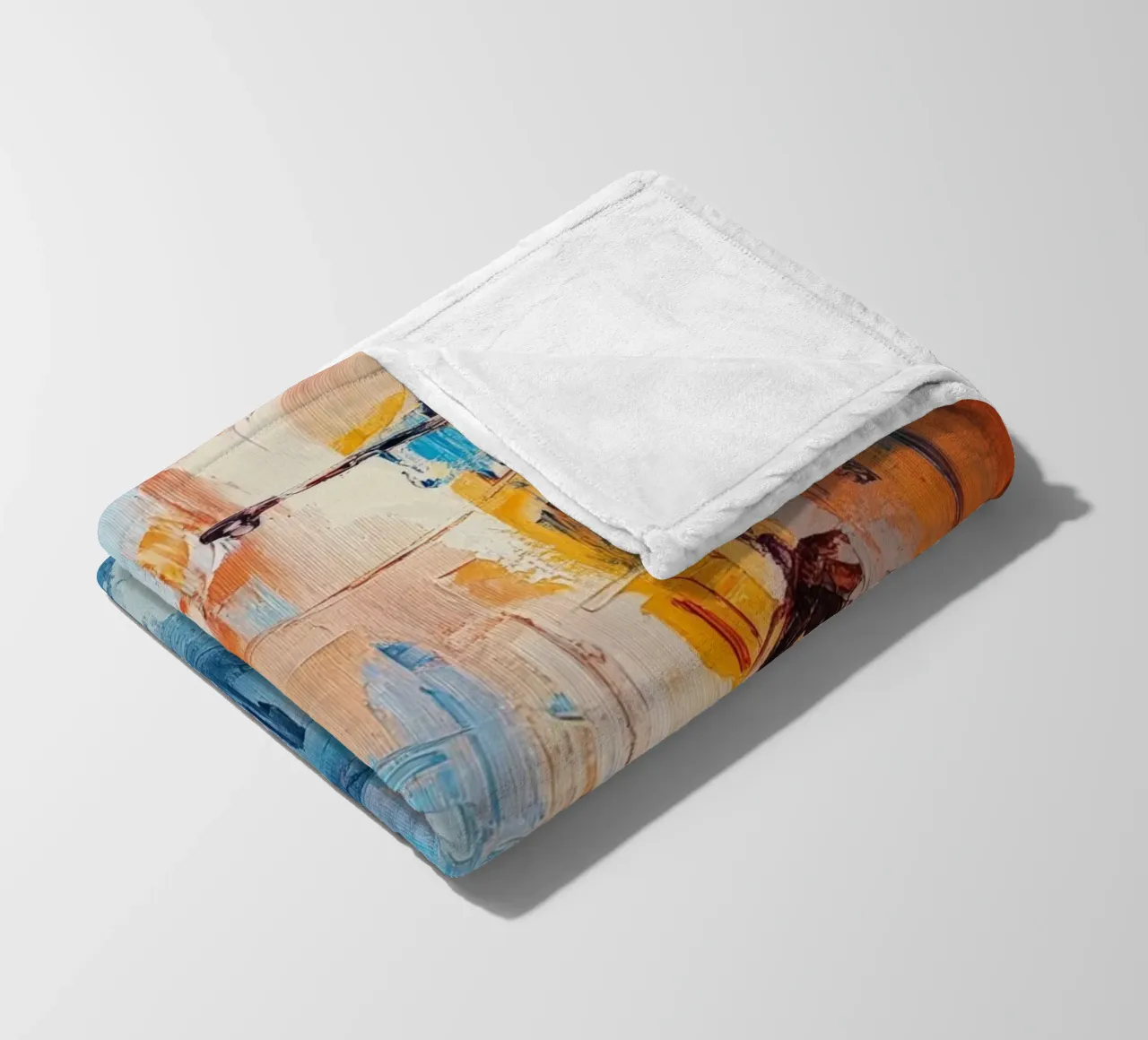 Alley fleece blanket by Art Unleashed