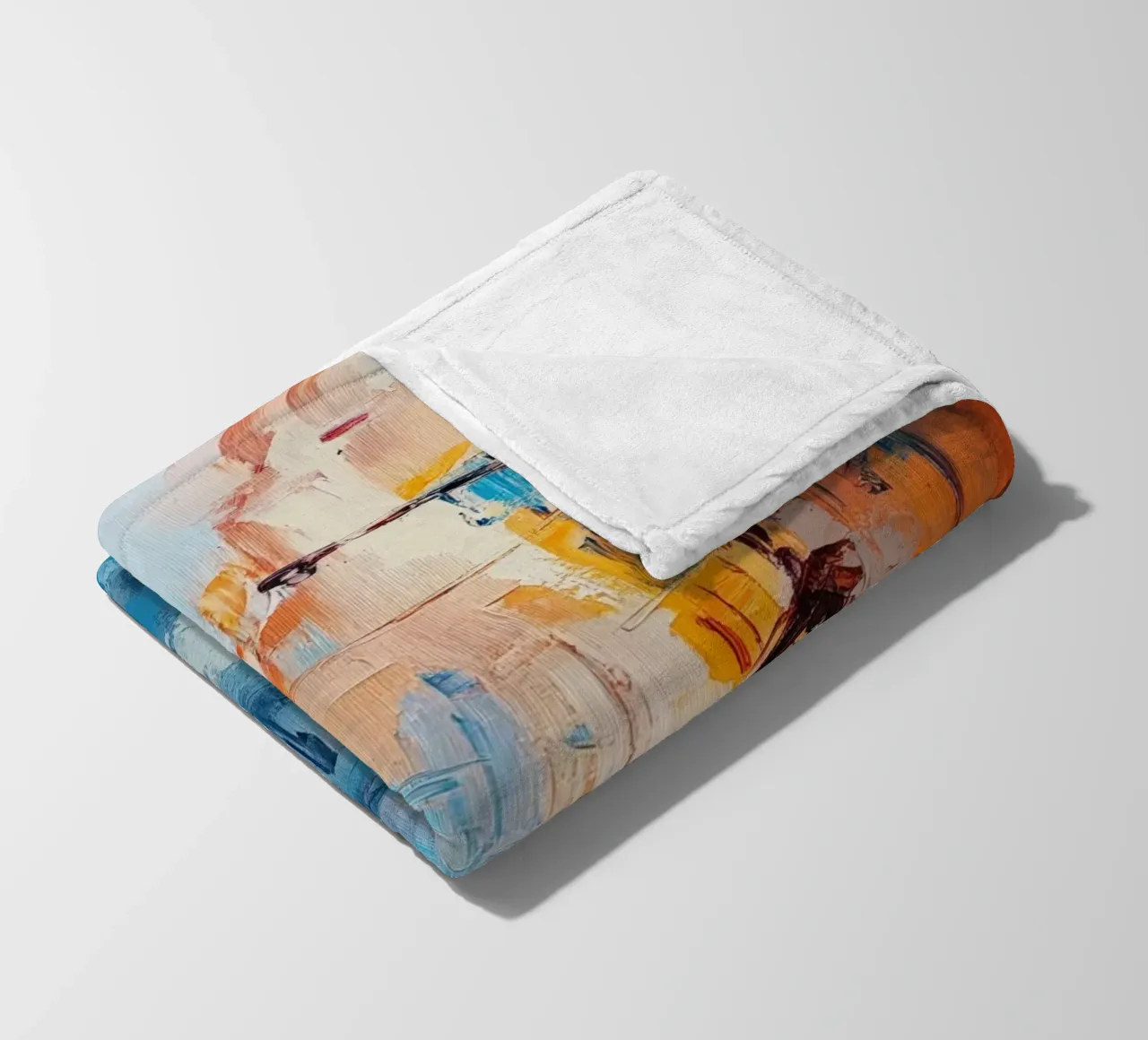 Alley fleece blanket by Art Unleashed