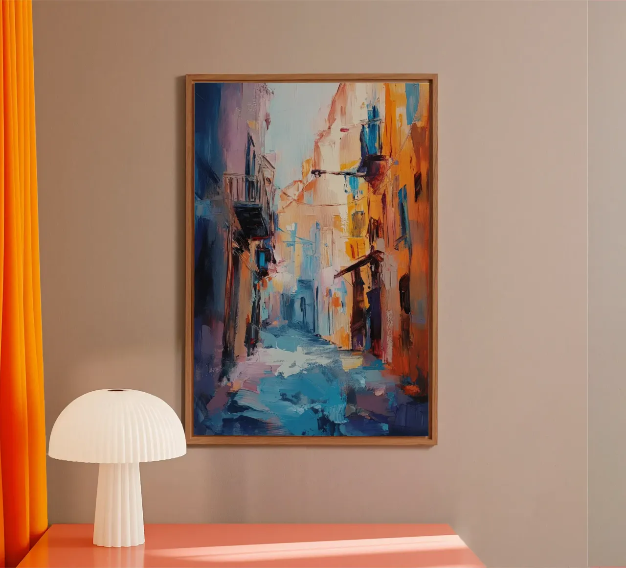 Alley alu-dibond by Art Unleashed