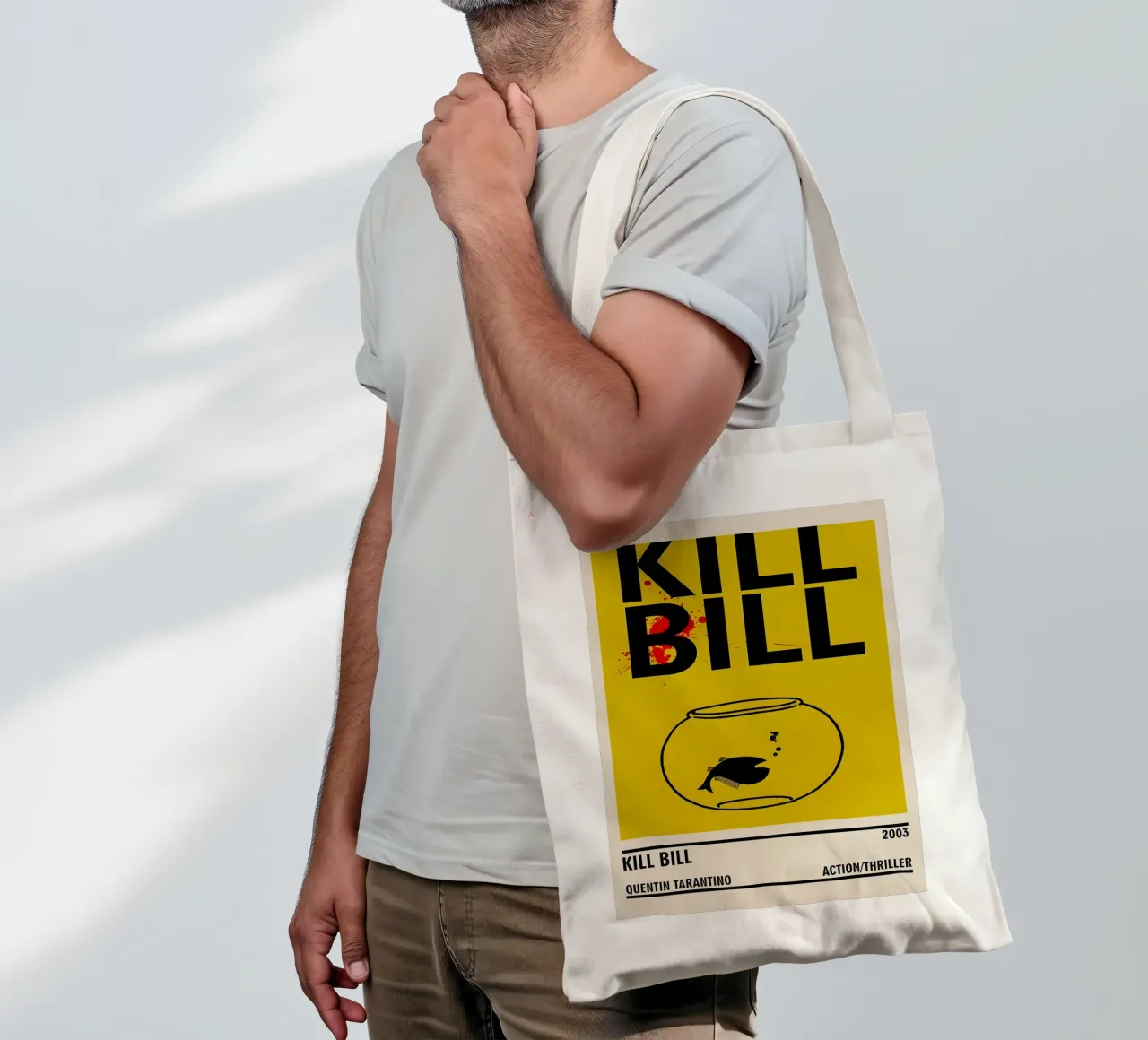 Kill Bill borsa in juta da TheArtstudio