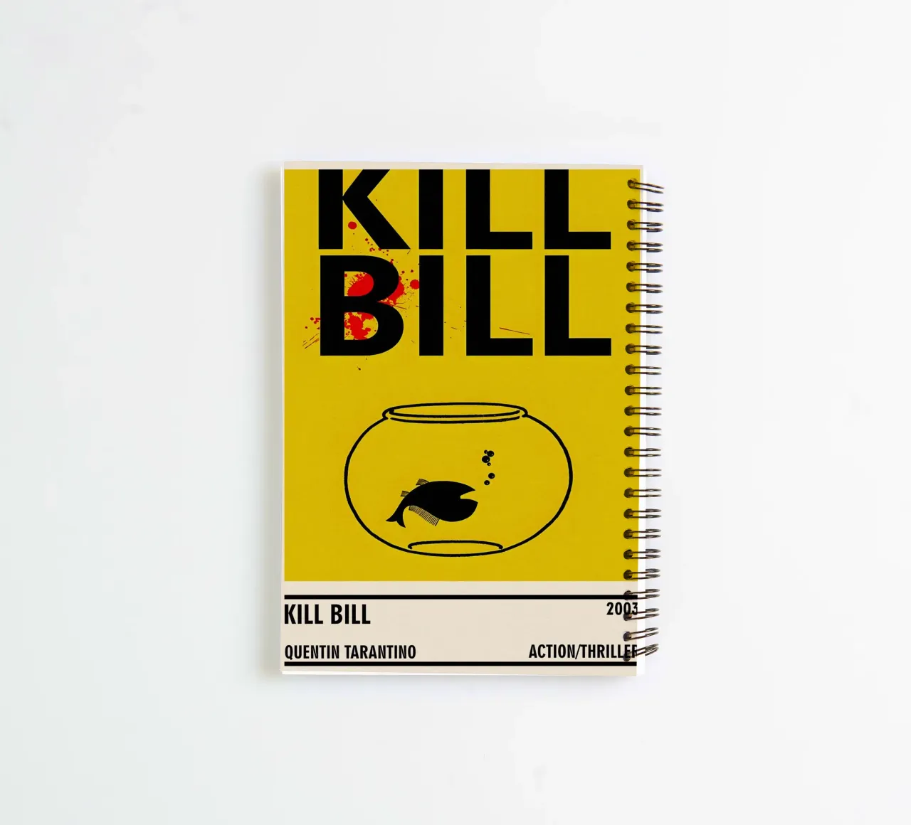 Kill Bill spiral notebook by TheArtstudio