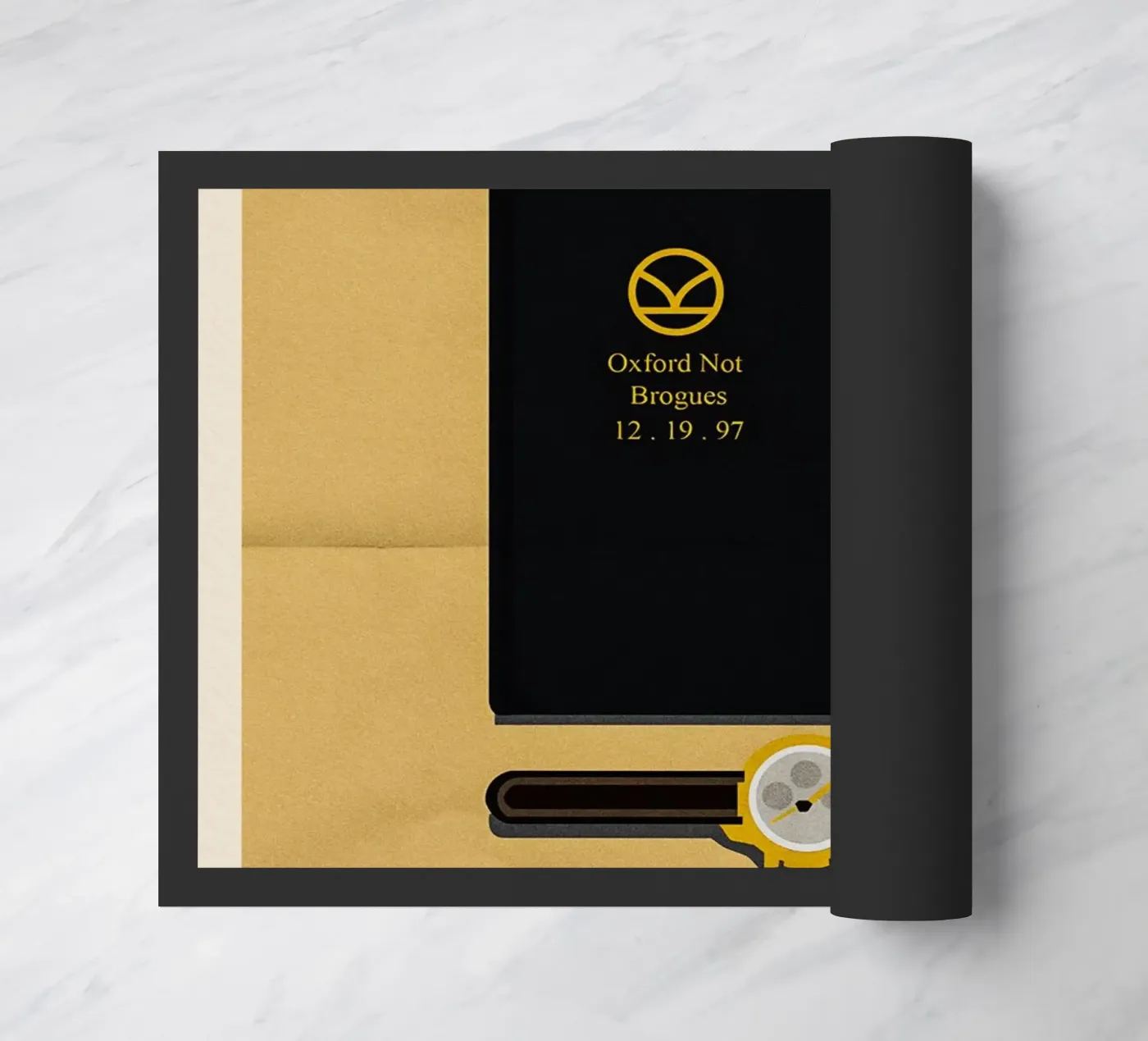 Kingsman deurmat van TheArtstudio