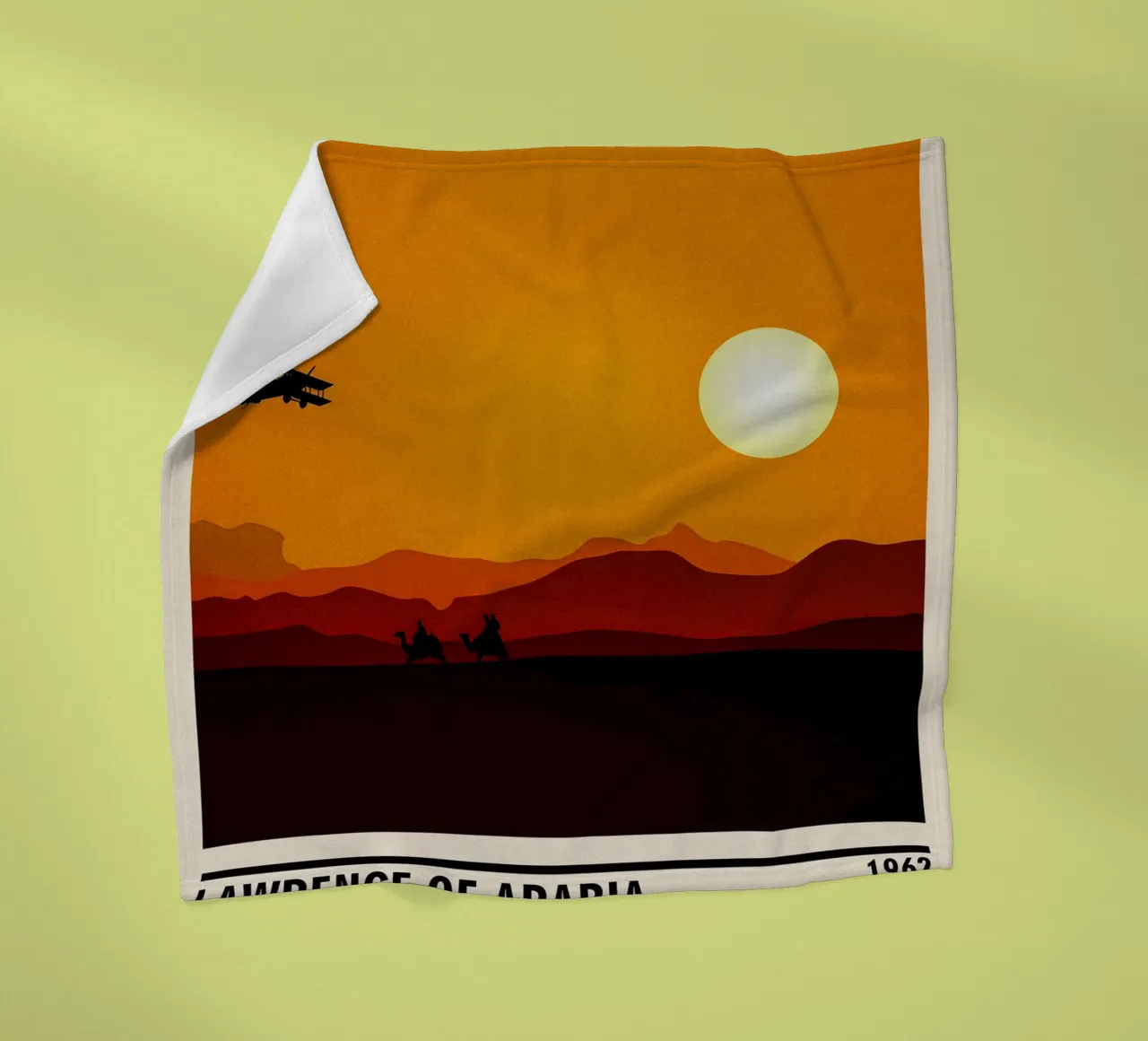 Lawrence of Arabia coperta in pile da TheArtstudio