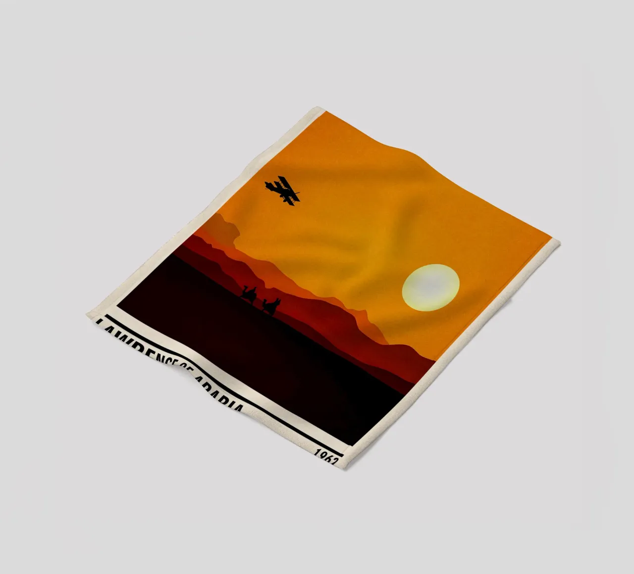 Lawrence of Arabia coperta in pile da TheArtstudio