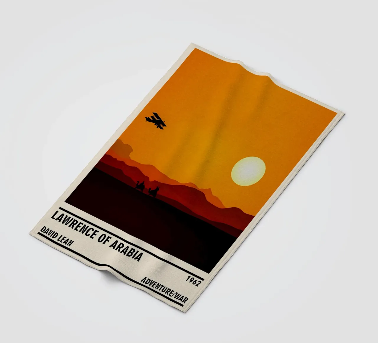 Lawrence of Arabia coperta in pile da TheArtstudio