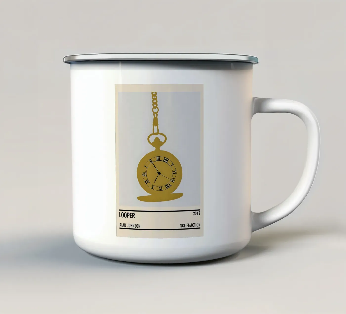 Looper enamel mug by TheArtstudio