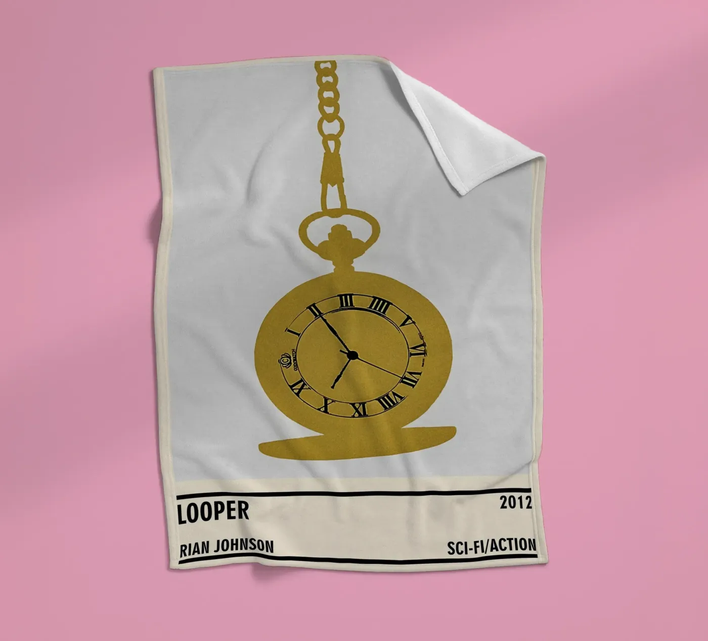 Looper fleece blanket by TheArtstudio