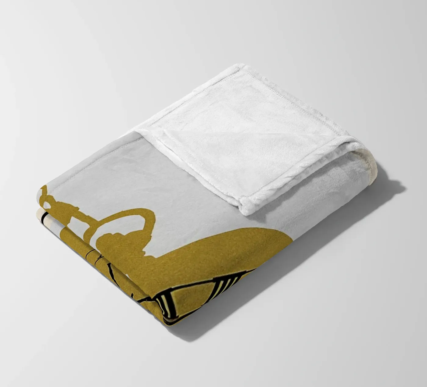 Looper fleece blanket by TheArtstudio