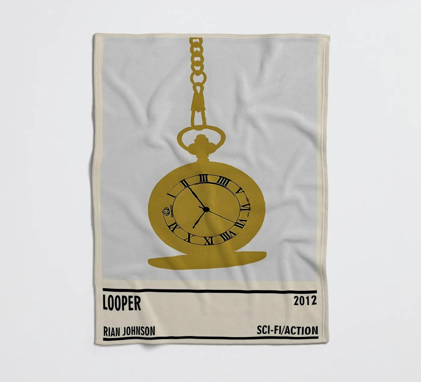 Looper fleece blanket by TheArtstudio