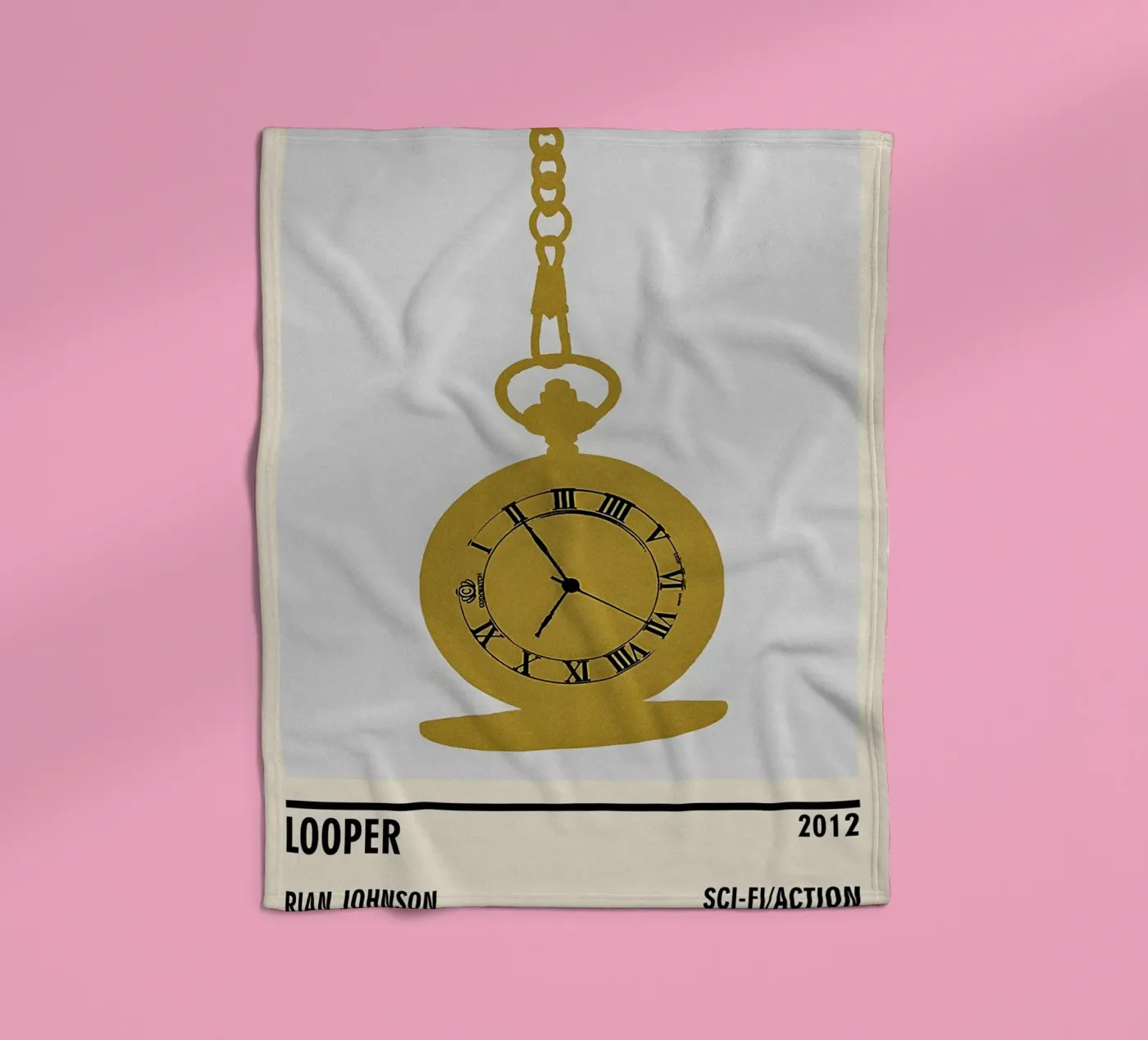 Looper fleece blanket by TheArtstudio