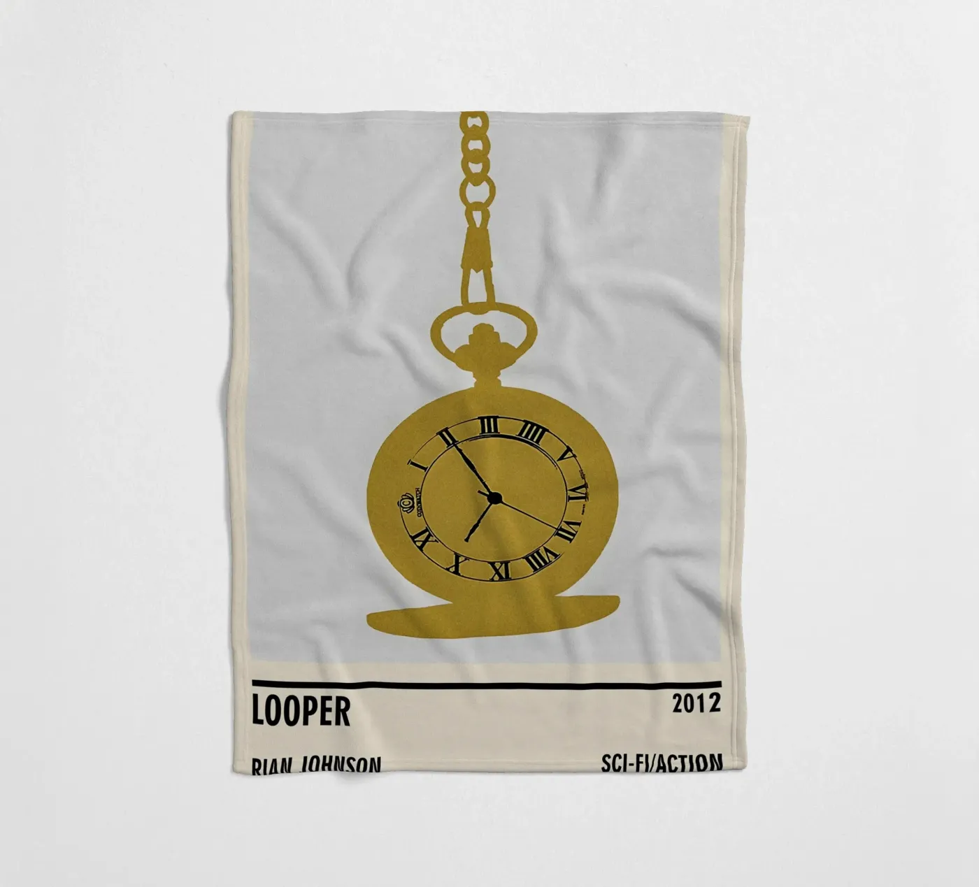 Looper fleece blanket by TheArtstudio
