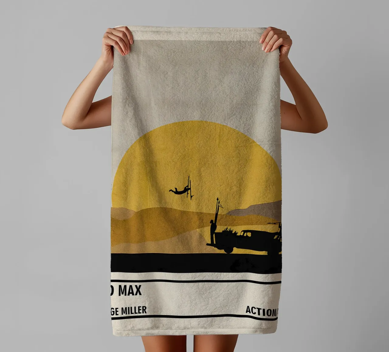 Mad Max asciugamano da bagno da TheArtstudio