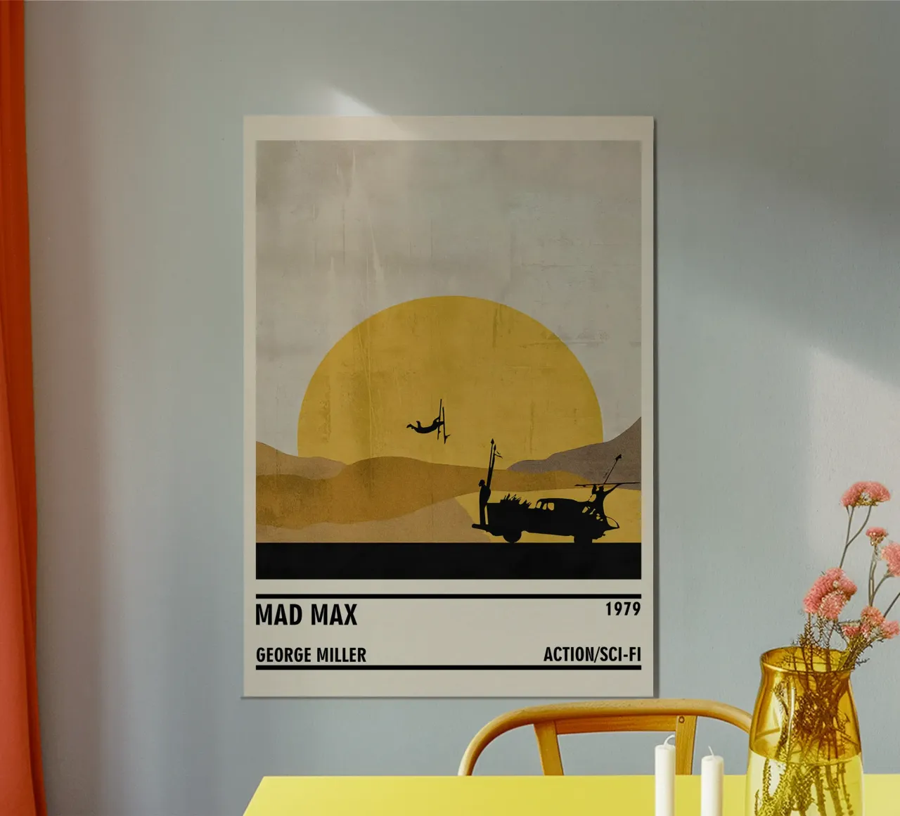 Mad Max alluminio dibond da TheArtstudio