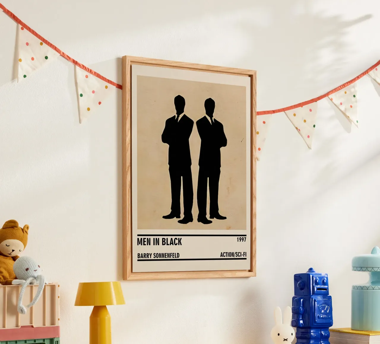 Men in Black acrylic glass by TheArtstudio
