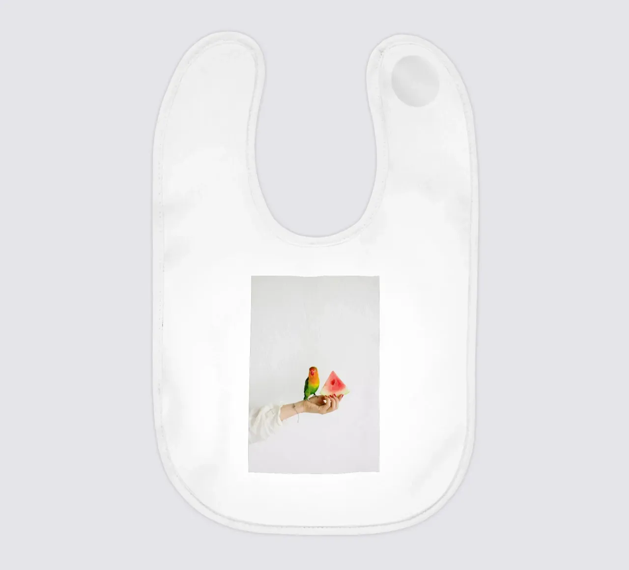 Watermelon And Parrot bavaglino da Jovana Rikalo