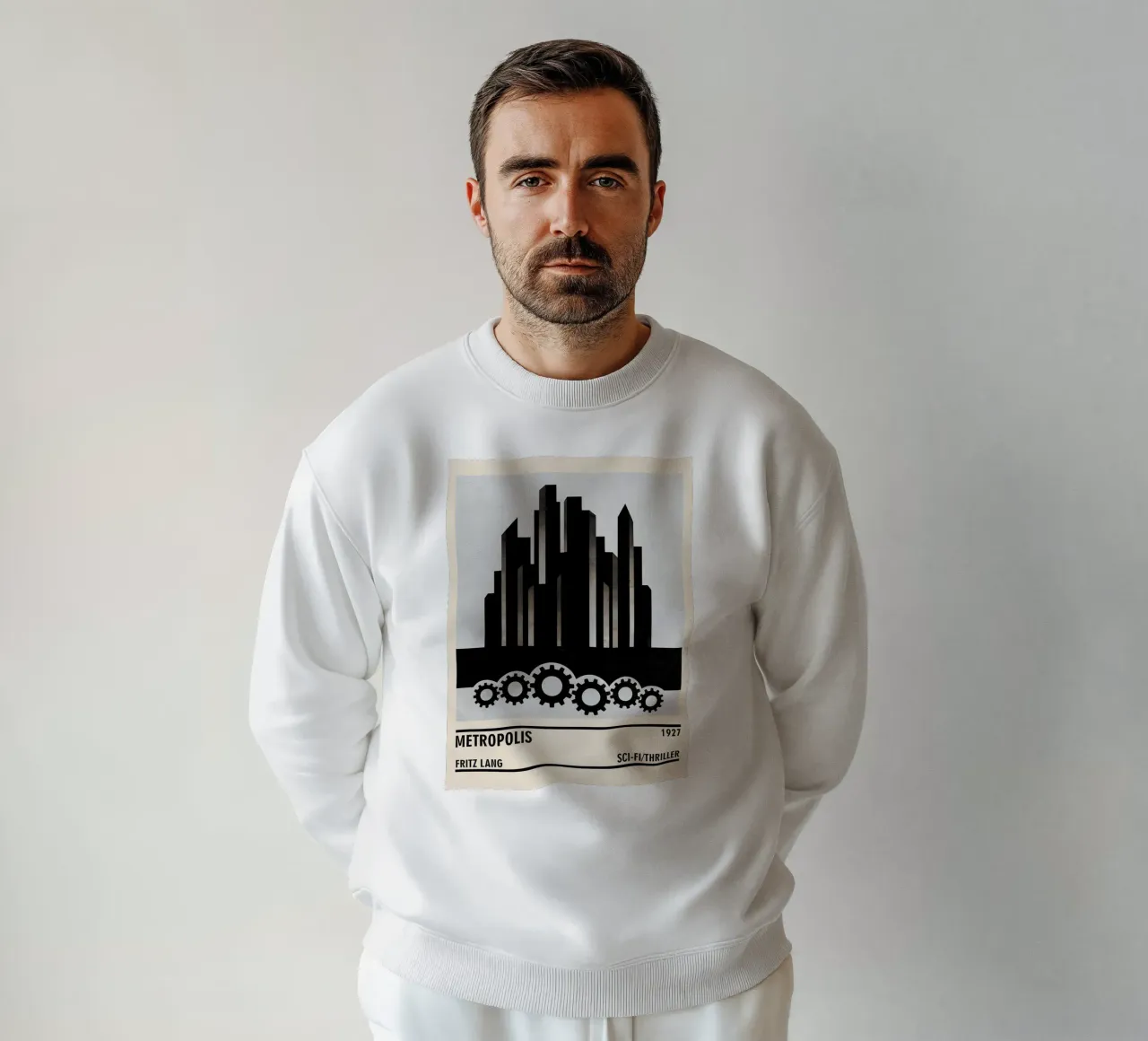 Metropolis felpa da TheArtstudio