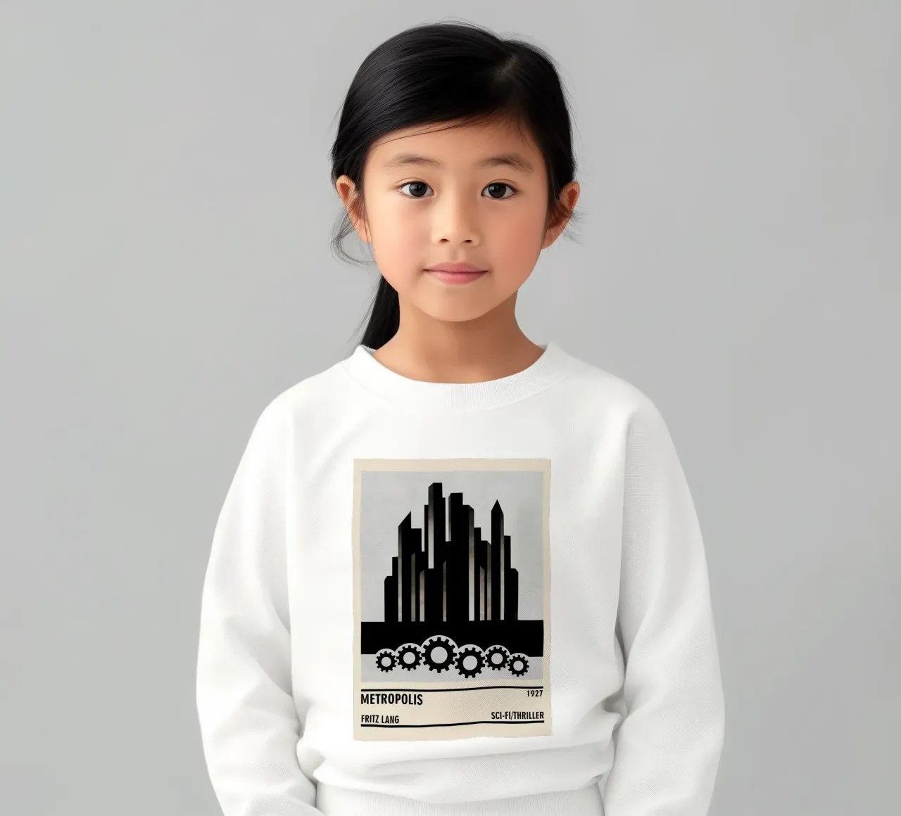 Metropolis felpa bambino da TheArtstudio