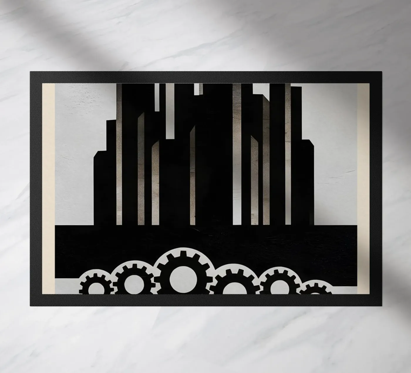 Metropolis doormat by TheArtstudio